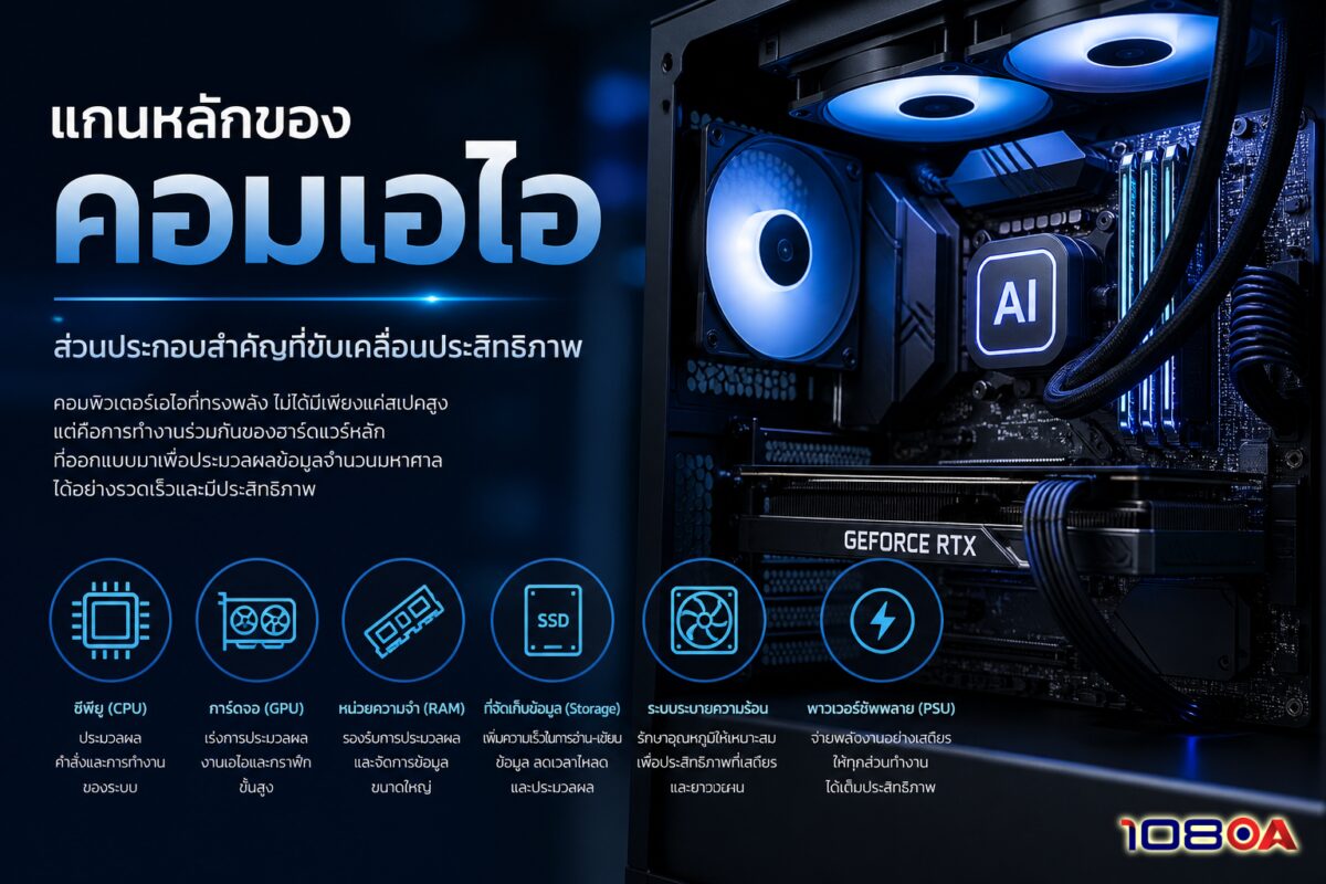 แกนหลักของคอมเอไอ: ส่วนประกอบสำคัญที่ขับเคลื่อนประสิทธิภาพ